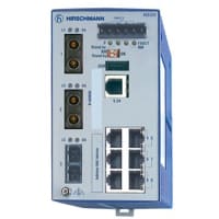 Hirschmann Ethernet Switch, 12 Port, Unmanaged, 12 to 48 VDC, RS20 Series