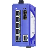 Hirschmann Ethernet Switch, Unmanaged, 7 Port, 12 to 24 VDC, Spider III Series