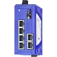 Hirschmann Ethernet Switch, Unmanaged, 7 Port, 12 to 24 VDC, Spider III Series