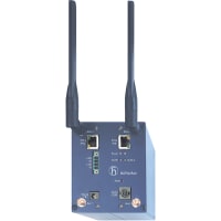 Hirschmann Wireless access point with 2 front mounted antennas, DIN rail mounted, 943926022