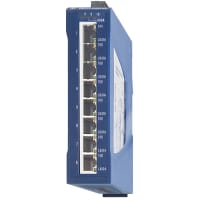 Hirschmann Ethernet Switch, 8 Port, Unmanaged, 24 VDC, 1 Fiber SM, SPIDER Series