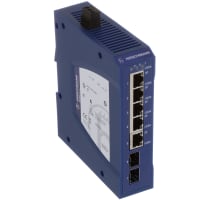 Hirschmann Ethernet Switch, 5 Port, Unmanaged, 24 VDC, 2 SFP, SPIDER Series