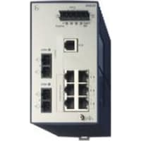 Hirschmann Ethernet Switch, Managed, 8 Port, 12 to 24 VDC, MM SC, RSB20 Series