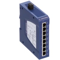 Hirschmann Ethernet Switch, 8 Port, Unmanaged, 24 VDC, Extreme Temperature, SPIDER Series