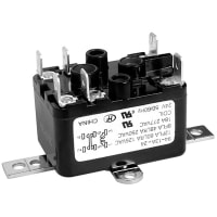 Hongfa Power Relay, 25A, 1 Form C, 240VAC, AgCdO, Dust Protected, QC, Flange, 54.8mm, 