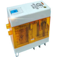 Hongfa Industrial Relay, 12VDC Coil, 10Amp, 2 Form C Contact, N/A, HF157F Series