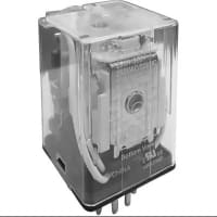 Hongfa Industrial Relay, 24VAC Coil, 10Amp, 3 From C Contact, N/A, HF10FH Series