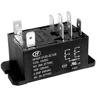 Hongfa Power Relay, 240AVAC Coil, NO:30/NC:3Amp, 2 Form C Contact, 3, HF92F Series