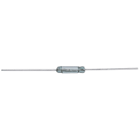 HSI Sensing Reed Switch, 100VDC, 0.25A, 60 Hz, 0.15 Ohms, 125 C, -40 C, Ruthenium or Rhodium