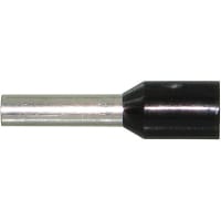 American Electrical, Inc. Ferrule 16 AWG Insulated Wire 12mm 18.5mm 3.4mm (Min) Copper Black