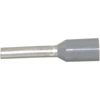 American Electrical, Inc. Ferrule 12 AWG Insulated Wire Ferrule 12mm 20mm 4.8mm (Min.) Copper Grey