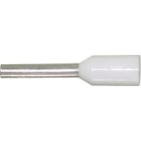 American Electrical, Inc. Twin Wire Ferrule 2x20 AWG Insulated 17mm 10mm 1.8mm dia Copper White