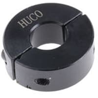 Huco Huco Collar Two Piece Clamp Screw, Bore 10mm, OD 24mm, W 9mm, Steel