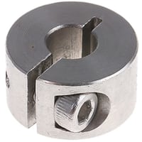 Huco Huco Collar One Piece Clamp Screw, Bore 6mm, OD 16mm, W 9mm, Stainless Steel