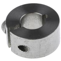 Huco Huco Collar One Piece Clamp Screw, Bore 8mm, OD 18mm, W 9mm, Stainless Steel