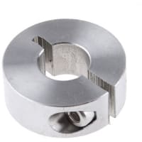 Huco Huco Collar One Piece Clamp Screw, Bore 10mm, OD 24mm, W 9mm, Stainless Steel