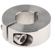 Huco Huco Collar One Piece Clamp Screw, Bore 16mm, OD 34mm, W 13mm, Stainless Steel