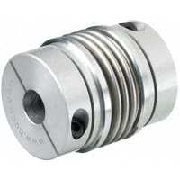 Huco Set screw bellows coupling, 16x3x3mm