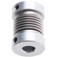 Huco Set screw bellows coupling, 16x6x6mm