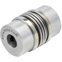 Huco Set screw bellows coupling, 26x10x10mm