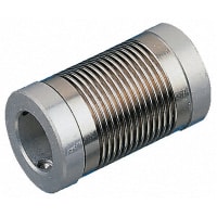 Huco Nickel bellows coupling, 3mmx1/8in bore