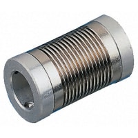 Huco Nickel bellows coupling, 12x12mm bore