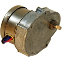 Hurst (Nidec Motors) Gearmotor, 49mm, Synchronous, 6 RPM, 115VAC, 5W, 105 oz-in Torque, AB3006-002