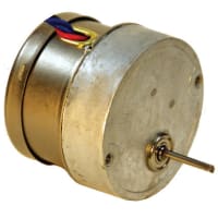 Hurst (Nidec Motors) Gearmotor, Synchronous, A Series, 115VAC, 60Hz, 1.5 RPM, 3W, 138 Torque (oz-in)