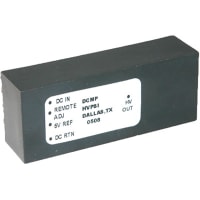 HVCA DC-DC Converter, 4kV, 750uA, 15V In, Encapsulated, PCB Mount, DCMP15 Series