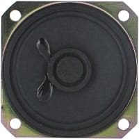 ICC / Intervox Speaker, Square, Fo - 5000 + 10 dB Hz, Paper/Metal, 9.8 g, S200S Series