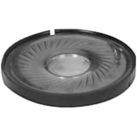 ICC / Intervox Speaker, Round, 600 to 5000 Hz, 75 dB, Micro Miniature, Mylar, 1.5 g