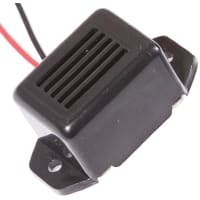 ICC / Intervox Buzzer, DC, 25mA, 6VDC, 400Hz + 50Hz, -40 to 70degC, Lead Wire