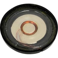 ICC / Intervox Speaker, Round, 5500 Hz, 88 dB, Sub-Miniature, Mylar