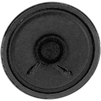 ICC / Intervox Speaker, Round, 4500 Hz, Miniature, 19.1 mm D x 50 mm Dia. (Frame), 0.35 Oz.