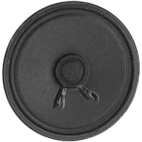 ICC / Intervox Speaker, Round, 5000 Hz, Miniature, 21 mm D x 66 mm Dia. (Frame), 0.35 Oz.