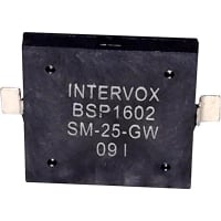 ICC / Intervox BUZZER, SUFACE MOUNT PIEZO, 4000+- 500 HZ, DIA. 16.0 X 16.0 MM, HEIGHT 2.5MM