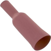 Ico-Rally Heat Shrink Tubing, 1 in., 0.035 in., 2:1, -55 to +135 C, Polyolefin, Red