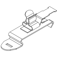 icotek EMC Shield Clamps for 35 mm DIN Rail Shape H, Pluggable, SFZ/SKL 3-6