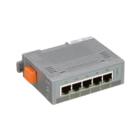 ICP Ethernet Switches, 5 Port, Unmanaged, 10 to 30 VDC, Series