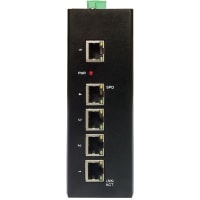 ICP Ethernet Switch, 5 Port, Gigabyte, Unmanaged, 10 to 58 VDC, LSJ Series