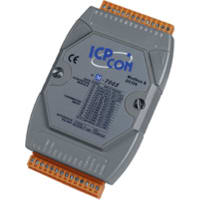 ICP Modbus RTU Remote I/O Module, 8-Chan Thermistor Input & 6-Chan Alarm Output Mod