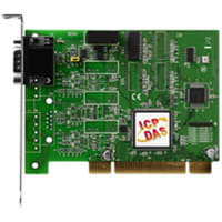 ICP 1-Port Isolated Protection Universal PCI CAN Comm Board w/9-Pin D-Sub Connector