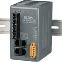 ICP 4 Port 10/100 Base RJ-45 w/2 Port Fiber Optic, SC Connector, Multi-Mode