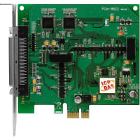 ICP PCI Express, 200 kS/s, 16-bit, 16-Chan Simultaneously Sampled Analog Input Boar