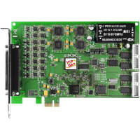 ICP PCI Express, 4-Channel D/A Board, Includes One CA-4002 D-Sub Connector