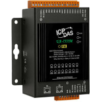 ICP OPC UA I/O Module with 8-ch DI, 8-ch DO and 2-port Ethernet Switch