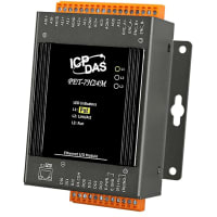 ICP HiSpeed Ethernet Data Acq Module; 4 AI, 2 AO, 3 DI, 4 DO, 1 Encoder, PoE (Metal Case