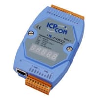 ICP Modbus TCP Controller and Modbus TCP to Modbus RTU Converter with Display