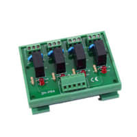 ICP 4-Channel Power Relay Module, 1 Form C without DIN-Rail Mount