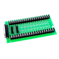 ICP Screw Terminal Board with Two 20-Pin Flat-Cable